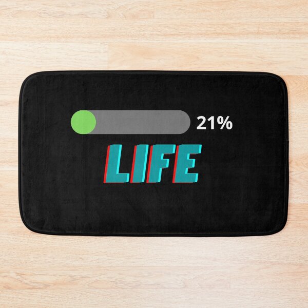 Item preview, 21 Percent Life Bar designed and sold by nipsday.