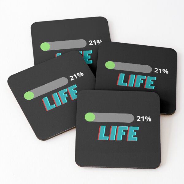 Item preview, 21 Percent Life Bar designed and sold by nipsday.