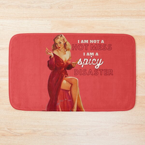 Item preview, I am not a hot mess. I am a spicy disaster. designed and sold by avocadissimo.