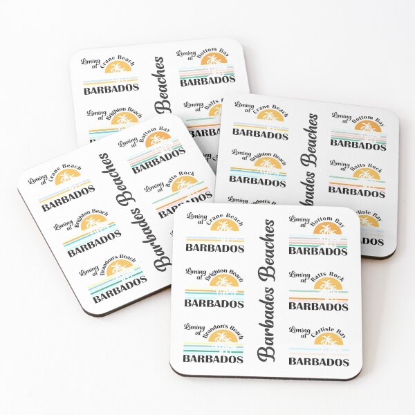 Item preview, Barbados Beaches Sunrise/Sunset Sticker Pack 2 designed and sold by MimsTees.