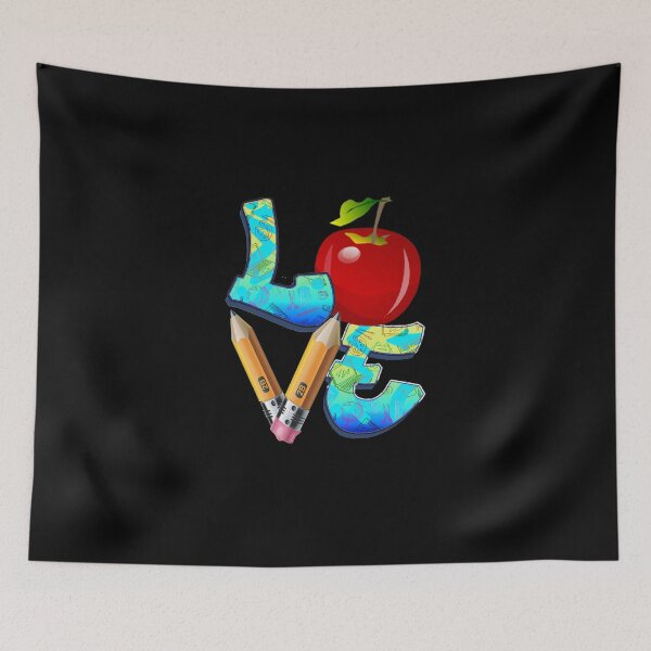 Item preview, LOVE Teacher Life Apple Pencil Teacher Appreciation designed and sold by Independence arrival.