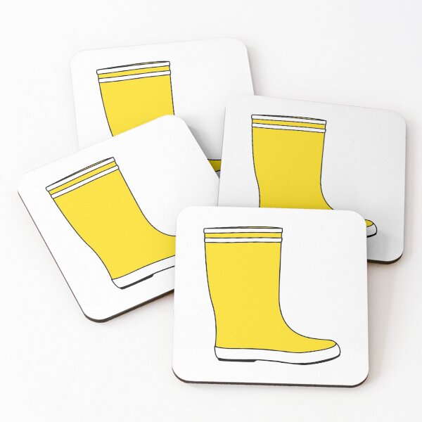 Item preview, Yellow rubber boots designed and sold by NautilusMare.