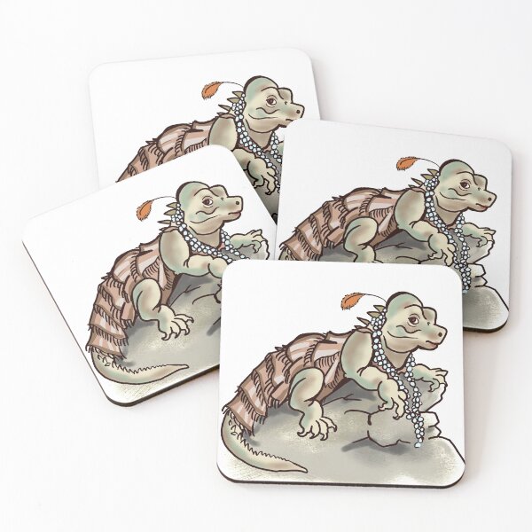Item preview, Lizard Fashionistas - Coco Iguana designed and sold by Bill Morse.