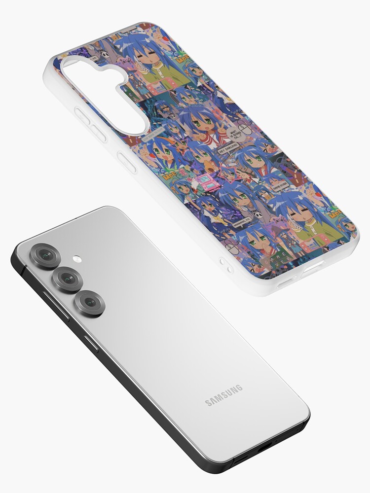 Thumbnail 2 of 4, Samsung Galaxy Phone Case, Konata Izumi lucky star collage design designed and sold by hanna0011.
