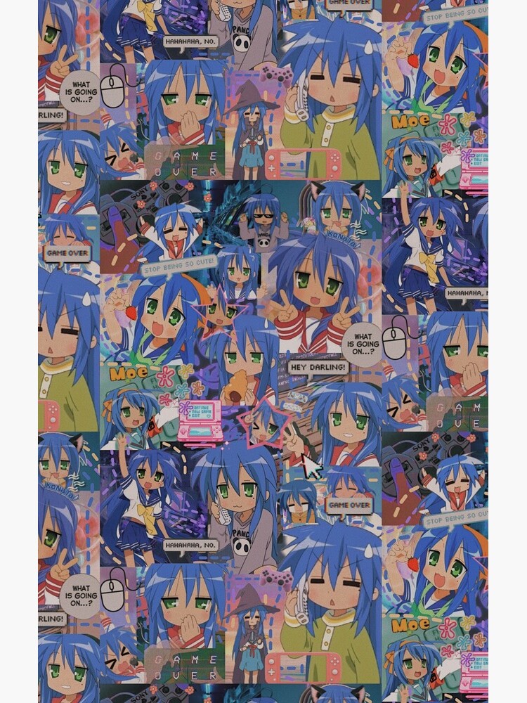 Thumbnail 4 of 4, Samsung Galaxy Phone Case, Konata Izumi lucky star collage design designed and sold by hanna0011.
