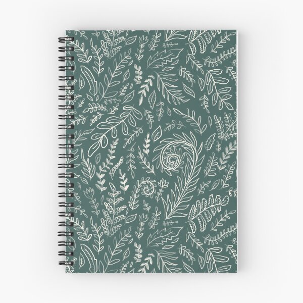 Item preview, Swirling Ferns in Forest Green designed and sold by thesweetestfern.