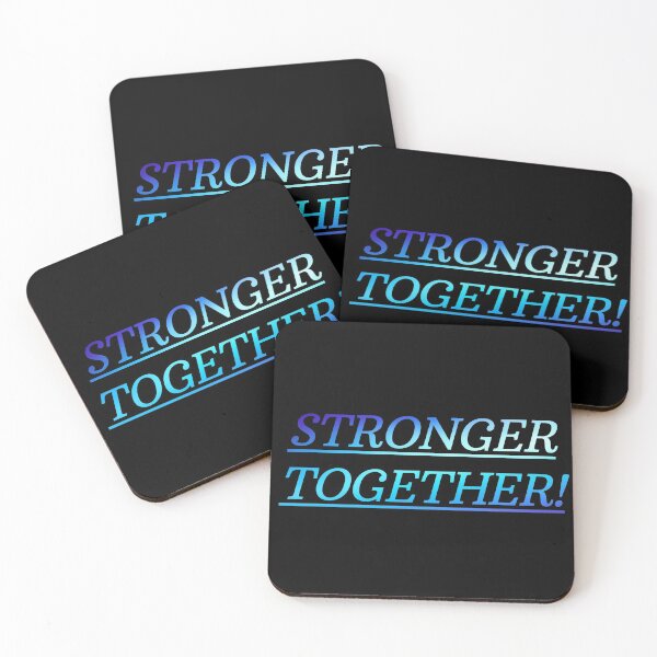 Item preview, Stronger together designed and sold by Beeffervescent.