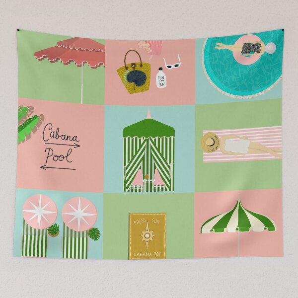 Item preview, Cabana Color Block designed and sold by jenbucheli.