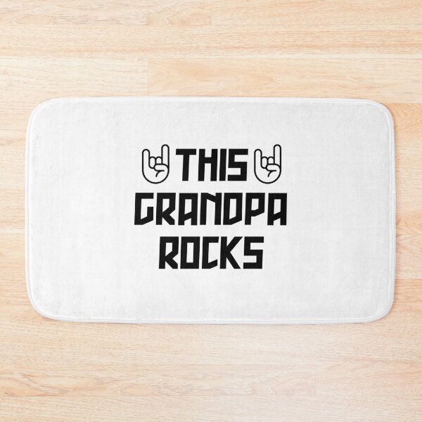 Item preview, This Grandpa Rocks - Fathers Day Gift designed and sold by DiogoCalheiros.