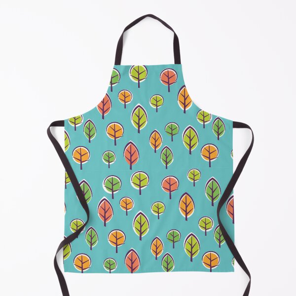 Item preview, Retro Forest Autumn Trees Pattern designed and sold by jeff-jones.