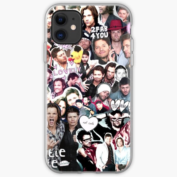 Supernatural Collage iPhone Soft Case