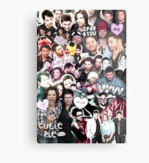 Supernatural Collage Metal Print