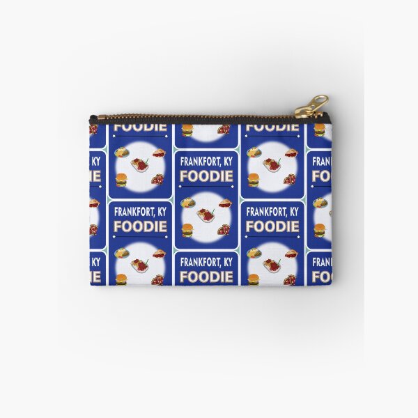 Item preview, Frankfort, Kentucky  - Foodie - Blue Background designed and sold by ThisNThatImages.
