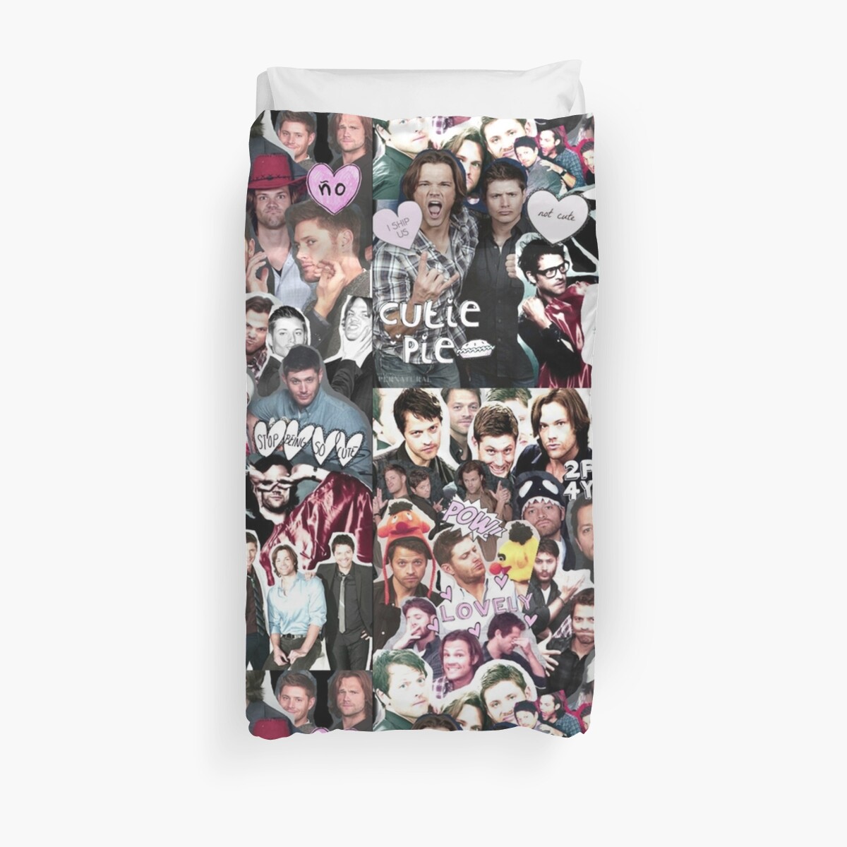 Supernatural Collage Duvet Cover By Mobisu Redbubble