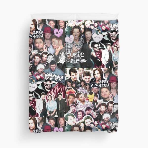 Supernatural Collage Duvet Cover
