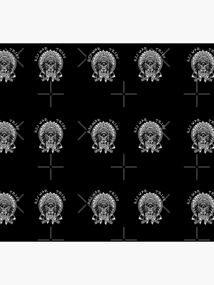 Thumbnail 5 of 5, Socks, American Indian Skull Jiu Jitsu War Tribe BJJ Fanatics designed and sold by Schka.