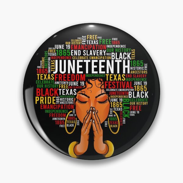 Item preview, Juneteenth Melanin Black Women Natural Hair Afro Word Art designed and sold by swedtees.
