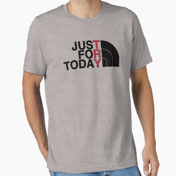 Aperçu de l'œuvre ESSAYEZ JUSTE POUR AUJOURD'HUI AA NA Clean & Sober Living In Recovery créée et vendue par T-ShirtJohn.