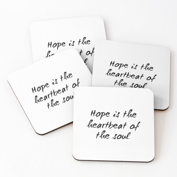 Item preview, Hope is the heartbeat of the soul designed and sold by Lungerman.