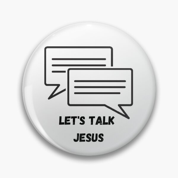 Item preview, Let's Talk Jesus:  Speech Bubble On Top designed and sold by LoveGen.