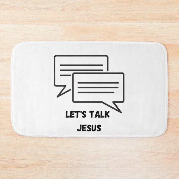 Item preview, Let's Talk Jesus:  Speech Bubble On Top designed and sold by LoveGen.
