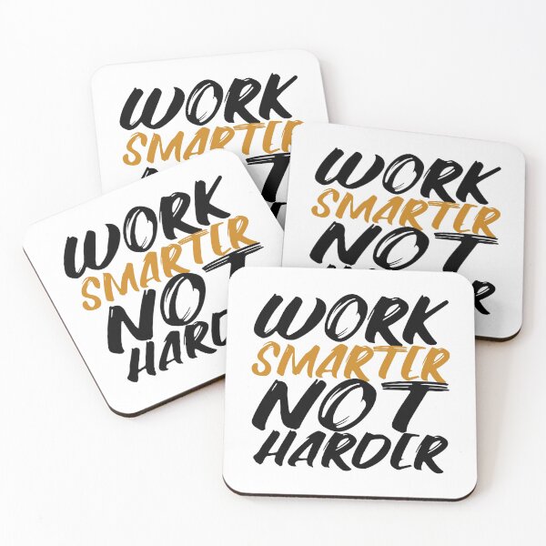 Item preview, Work smarter not harder designed and sold by Rehaaam.