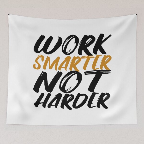 Item preview, Work smarter not harder designed and sold by Rehaaam.