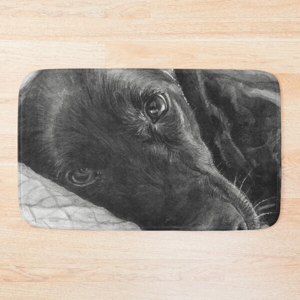 Item preview, Black Lab Portrait designed and sold by Olga Shvartsur.