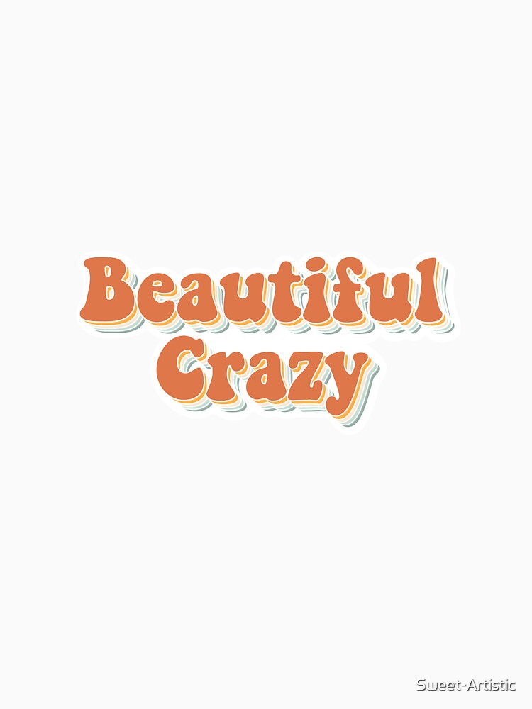Beautiful Crazy Lyrics  Essential T-Shirt for Sale by