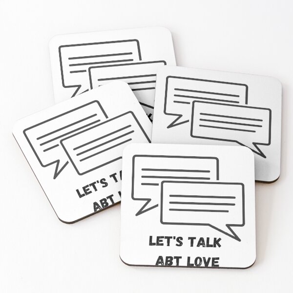 Item preview, Let's Talk About Love:  Speech Bubble On Top designed and sold by LoveGen.