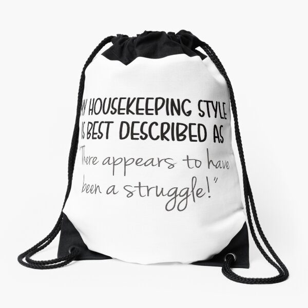 Item preview, Housekeeping Style B and W designed and sold by Miscelenious.