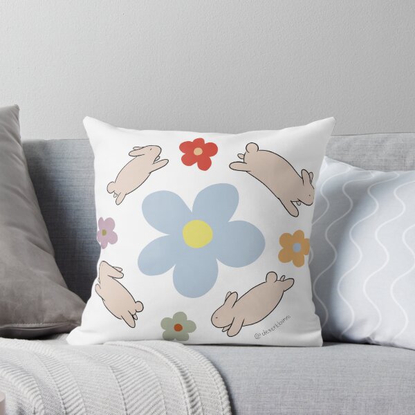 Item preview, floral bunnies designed and sold by DesertBunni.