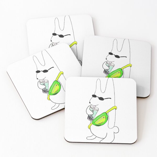 Item preview, boba bunny hq designed and sold by DesertBunni.