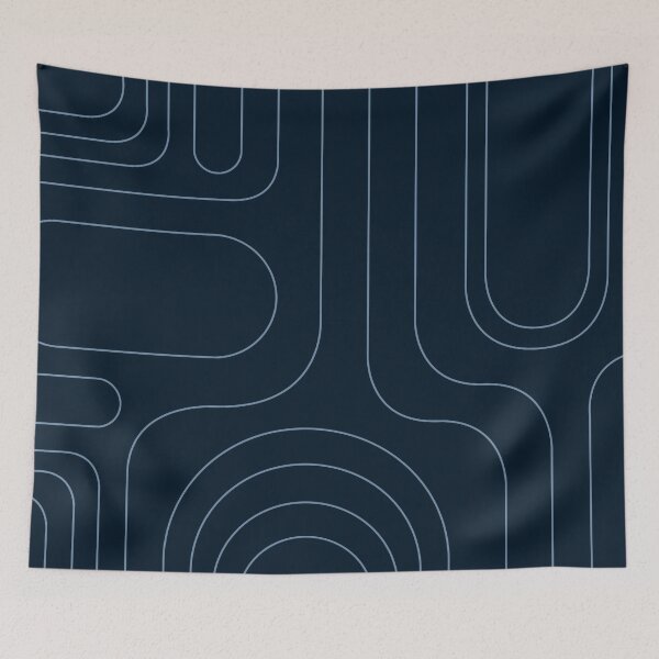 Item preview, navy arches designed and sold by lelafand.