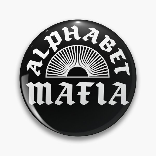 Item preview, Alphabet Mafia in White designed and sold by Thrustworthy.