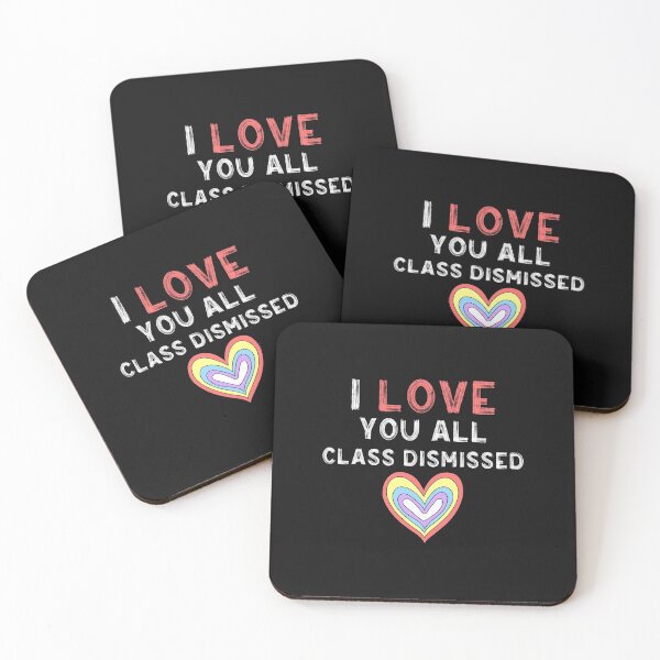 Item preview,  I Love You All Class Dismissed Teacher Last Day Of School designed and sold by oussimakh.