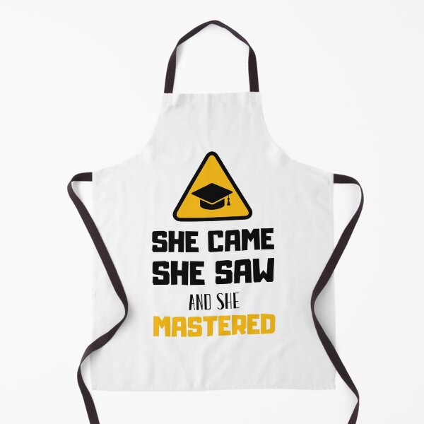 Item preview, She Came She Saw She Mastered, Grad School, Graduation designed and sold by daguilon.