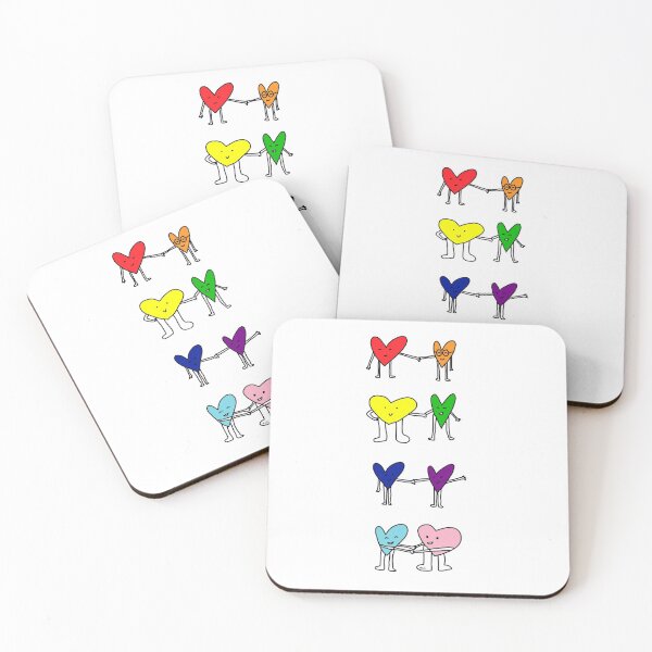 Item preview, Pride Hearts designed and sold by fcanelas.
