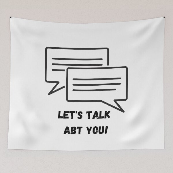 Item preview, Let's Talk About You:  Speech Bubble On Top designed and sold by LoveGen.