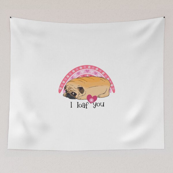 Item preview, Pug Loaf designed and sold by CheninaStore.
