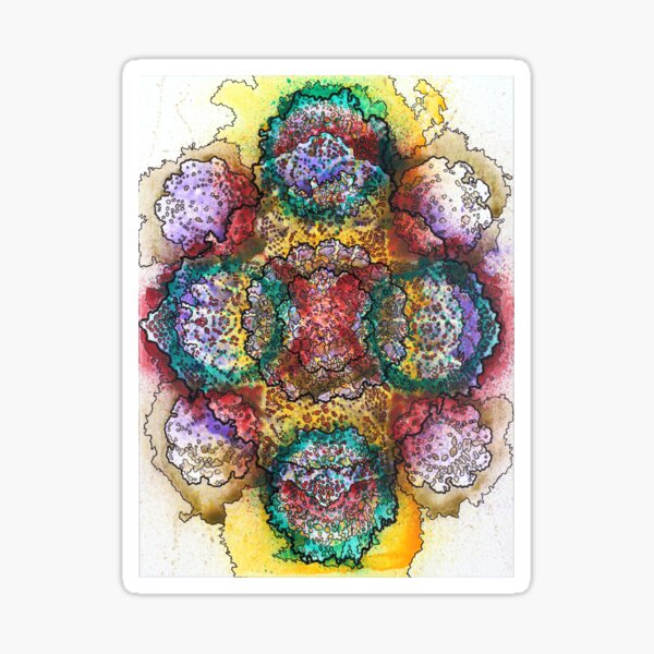 Stain 32 Sticker