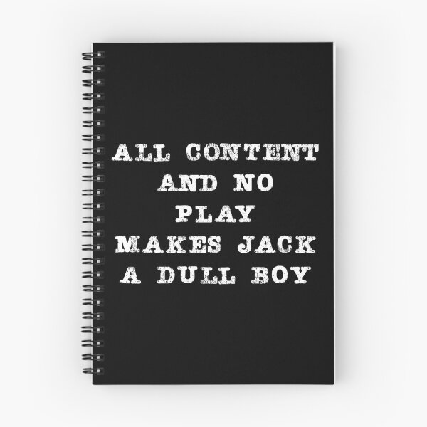 Item preview, Content Creator Quotes: All Content and No Play designed and sold by GraffitiSoup.