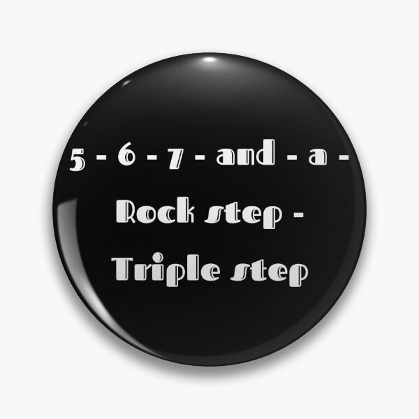 Item preview, Rock Step Triple Step, Lindy Hop Dancer designed and sold by WhimsicaliTee.