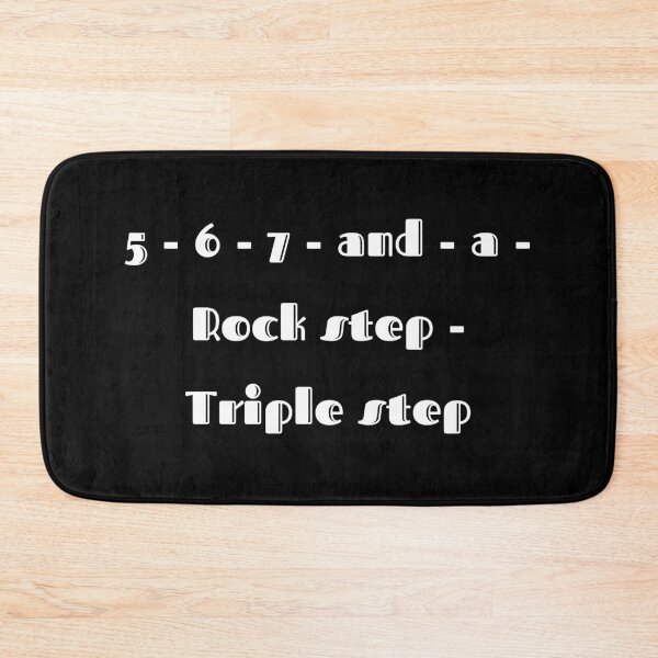 Item preview, Rock Step Triple Step, Lindy Hop Dancer designed and sold by WhimsicaliTee.