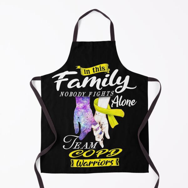 Item preview, In This Family Nobody Fights Alone Team COPD Warrior designed and sold by deputylove.