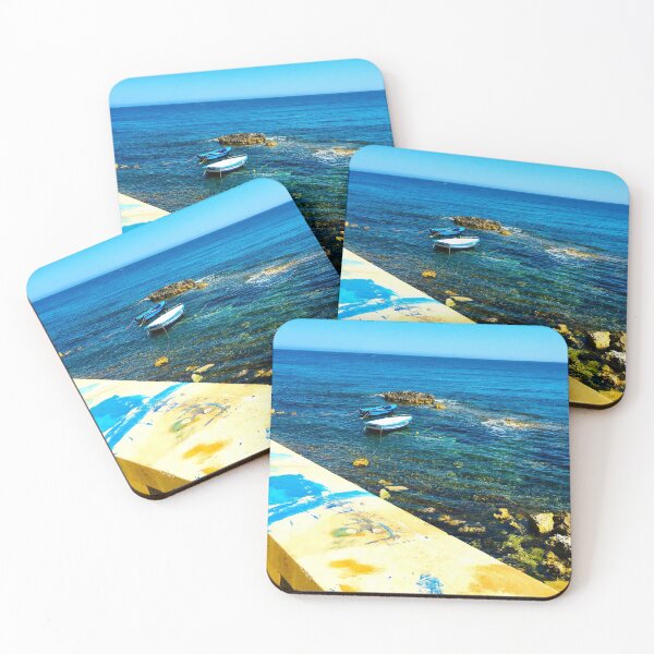 Item preview, Fishing Boats in Sicily  designed and sold by BeCarpeDiem.