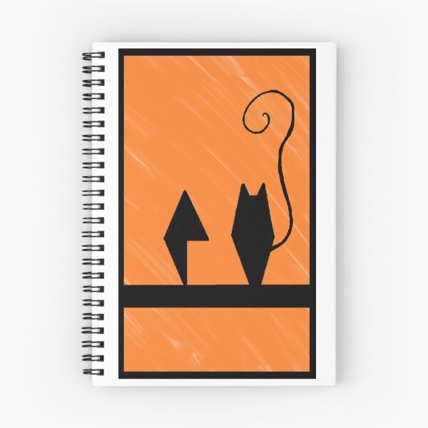 Item preview, Orange Cat and Crow designed and sold by birddee-art.