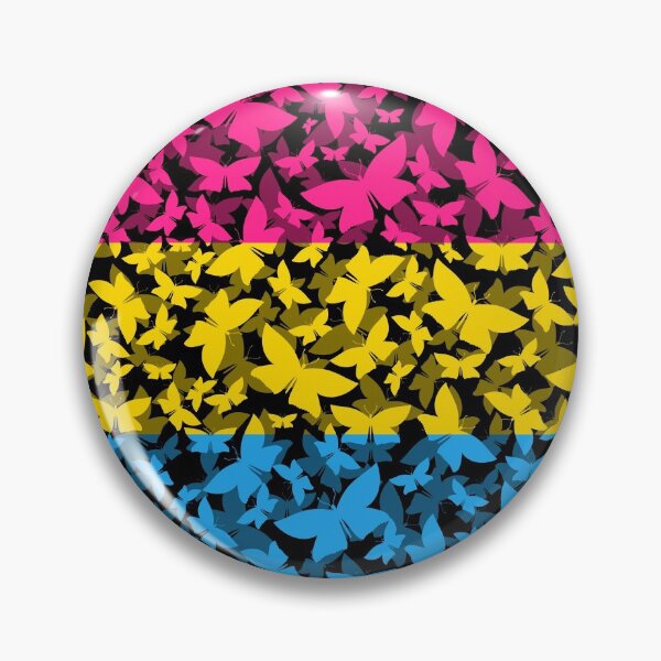 Item preview, Veil of Butterflies, Pride Series - Pansexual designed and sold by StephOBrien.