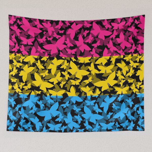 Item preview, Veil of Butterflies, Pride Series - Pansexual designed and sold by StephOBrien.