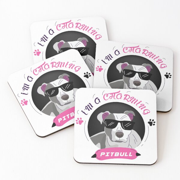 Item preview, pitbull I'M A CHARMING designed and sold by PG Shop Art.